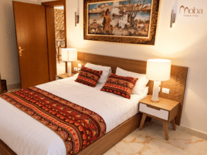 Sea-side hotel double bedroom – Moba Furniture