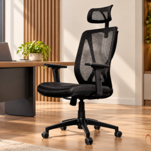 Ergonomic Mesh Office Chair with Headrest
