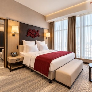 Modern Hotel Guest Room Furniture Collection
