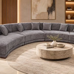Hotel Lobby Curved Modular Sofa